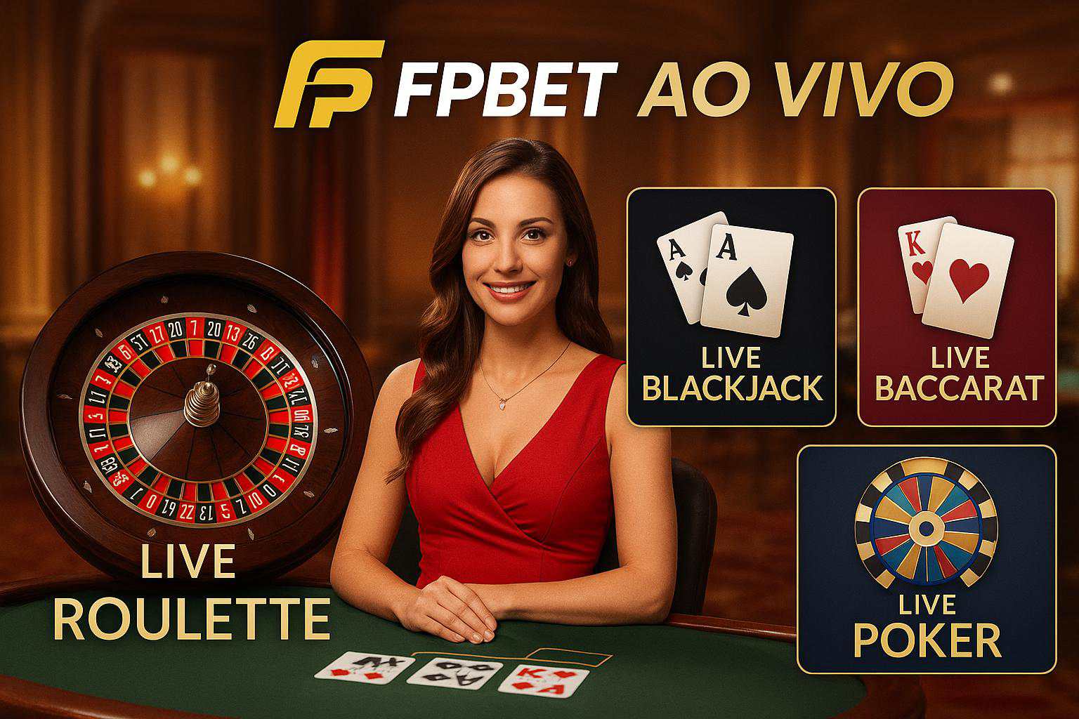 O FPBET Live Casino lança promoções regularmente