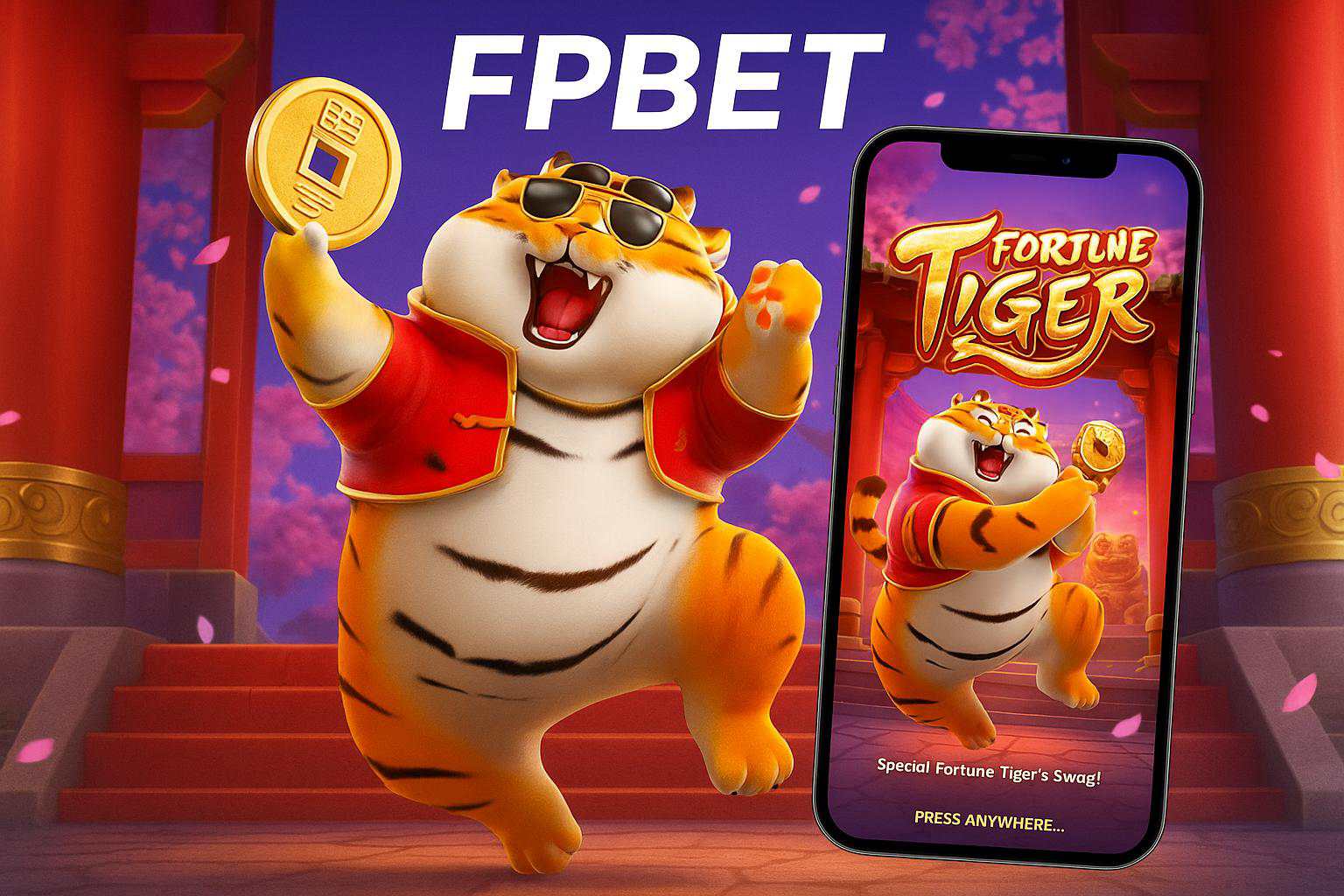 Fortune Tiger é um jogo imperdível no FPBET Casino